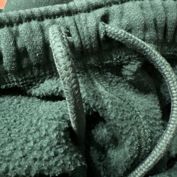 Vintage 90s Polo Ralph Lauren Green Pony Jogger Sweatpants Men Size L Drawstring - Picture 6 of 12